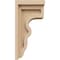 Ekena Millwork 5"W x 5"D x 10"H Wide Highland Rough Cedar Woodgrain TimberThane Corbel, Primed Tan CORUR05X05X10HLDRCPR - alternate 6